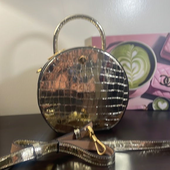 Kate Spade Andi Metallic Canteen Bag - Picture 9 of 11